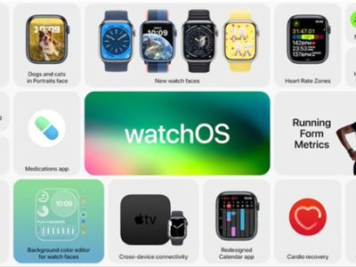 苹果WatchOS 9系统发布：新增4款表盘