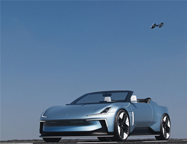 沃尔沃极星全新纯电概念跑车将量产：自带探路无人机