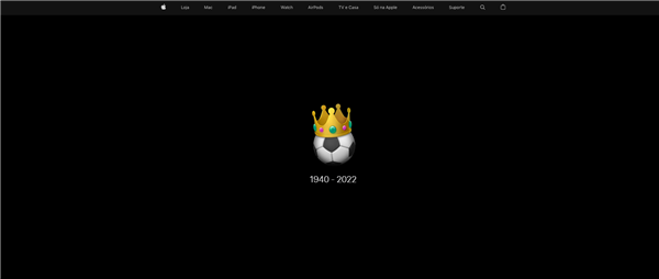 巴西“球王”贝利去世：苹果官网主页更新致敬