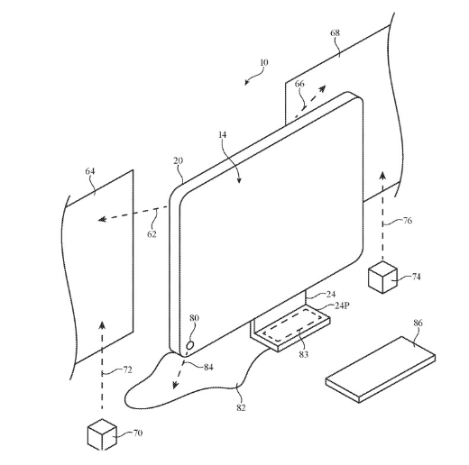 苹果获得iMac投影技术专利，计划扩展用户屏幕
