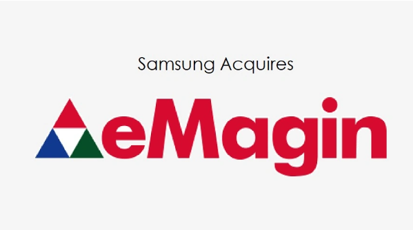 三星宣布收购eMagin，加速RGB OLEDoS技术发展