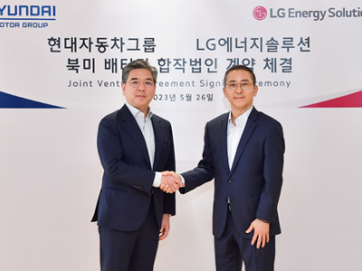 LG新能源与现代汽车集团签署谅解备忘录 投资超过43亿美元