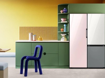 清凉一夏 三星BESPOKE缤色铂格冰箱打开高效储鲜新方式