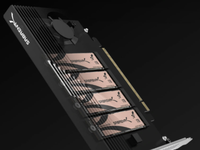 Sabrent发布全新PCIe SSD扩展卡(EC-P4BF)，提供强大存储扩展能力