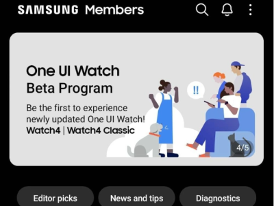 One UI 5 Watch Beta 海外版现已启动，Galaxy Watch 4/5 用户可以尝鲜最新功能