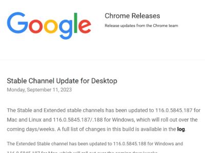 谷歌发布紧急安全更新 针对Chrome零日漏洞进行修复