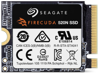 希捷FireCuda 520N M.2 2230 SSD在亚马逊平台亮相