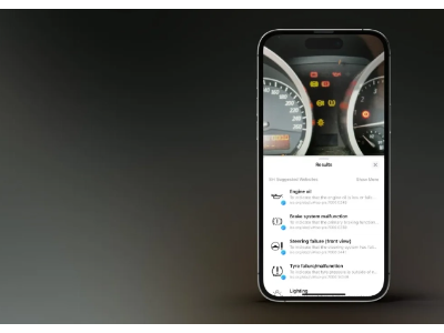 苹果iOS 17系统强化“看图查询”功能，智能警示汽车仪表盘标志