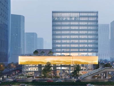小米深圳国际总部大楼封顶，林斌晒图展示未来科技新地标