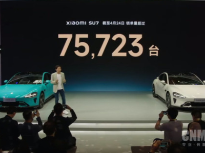 小米SU7成车展焦点 锁单量破7.5万辆创佳绩