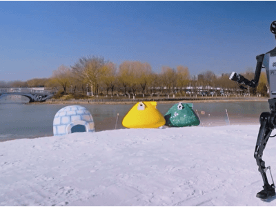 天工机器人：连续攀爬百级阶梯，雪地高速奔跑，具身智能再升级！