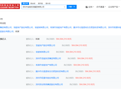 姚振华及宝能集团再陷执行风波，被执行总金额超467亿！