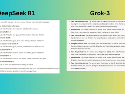 Grok-3与DeepSeek七大能力比拼，谁更胜一筹？