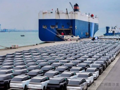 小鹏X9批量出海，南沙港助力中国汽车品牌走向世界！