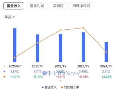 36氪2024年度财报出炉：营收下滑三成，净亏损扩大至1.4亿