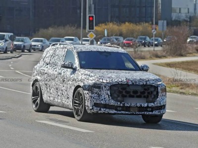 奥迪SQ9谍照抢先看！豪华大型SUV，2026年或将震撼上市