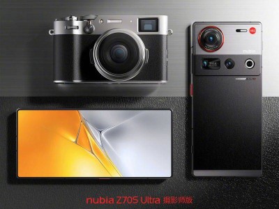 努比亚Z70S Ultra摄影师版来袭，复古相机外观搭配真全面屏体验