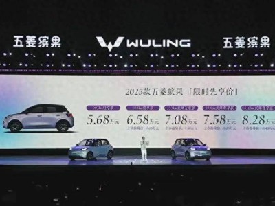 2025款五菱缤果：甜品色系来袭，怀挡设计让小车更显精致实用！