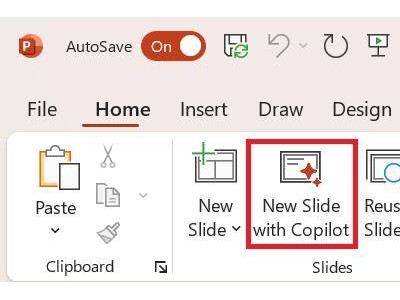 微软PowerPoint新增AI助手Copilot，一键生成演示文稿省时省力