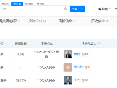 美团王兴名下关联30余家企业 盘点美团王兴商业版图