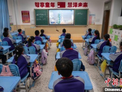 迎神二十，童梦飞天！太原小学生共赏神舟二十号发射盛况
