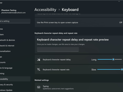 Windows 11再更新：键盘设置搬入“设置”应用，控制面板渐行渐远