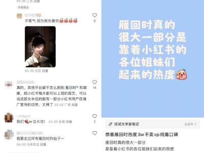 小红书UGC助力，《雁回时》剧宣如何实现口碑与热度双赢？
