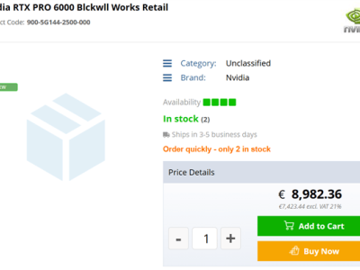 RTX PRO 6000专业显卡震撼上市，96GB显存，价格直逼9万元！
