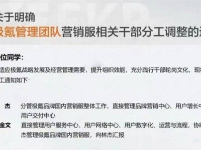 林杰履新极氪科技集团副总裁，肩负国内营销重任冲刺71万辆目标