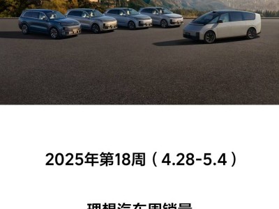 理想汽车周销量破万，超充站总数超2200座布局全国