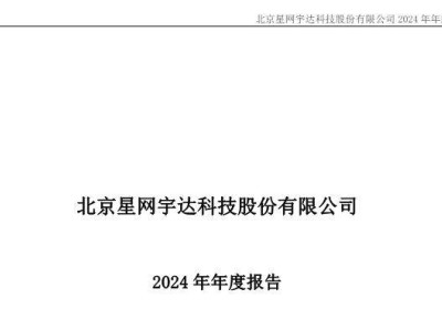 星网宇达2024年营收降45.14% 净利润降522.43%至亏2.28亿元