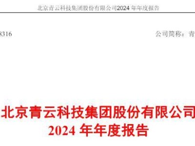 青云科技2024年营收降18.95% 净亏损收窄43.70%至9575.77万元