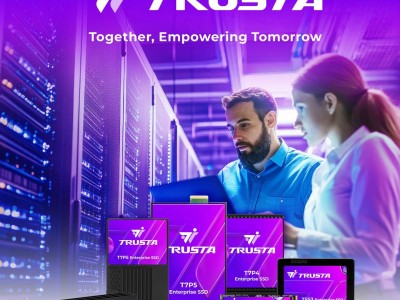 威刚企业级存储新品牌TRUSTA亮相，T7与T5系列SSD强势登场