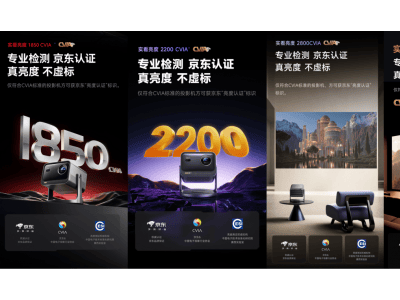 Vidda C3系列投影仪京东首发，真亮度认证，6399元起售，观影新体验！