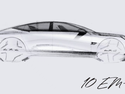 领克全新中大型插混轿车10 EM-P手绘图抢先看！续航超1400km？