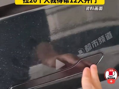 隐藏式门把手成网约车“新考验”，乘客直呼：开门太难！
