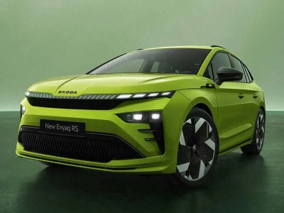 斯柯达新款ENYAQ vRS官图来袭，双电机四驱5.4秒破百性能强劲