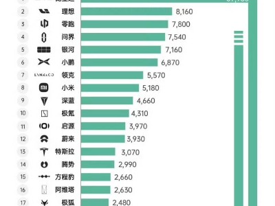 5月第二周新能源销量榜：比亚迪领跑，小米特斯拉销量如何？
