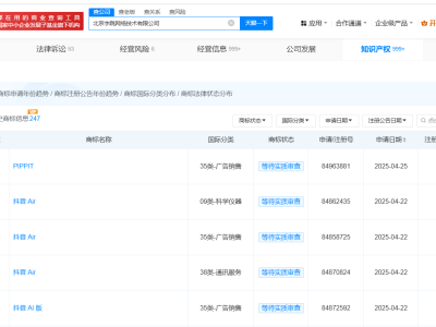 抖音集团母公司申请注册“抖音AI版”商标，布局AI领域新动向？