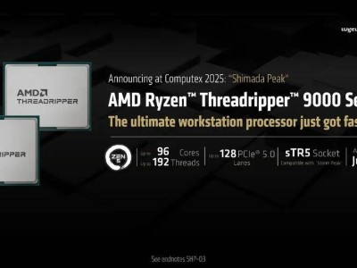 AMD重磅推出Threadripper 9000系列：96核192线程性能怪兽来袭！