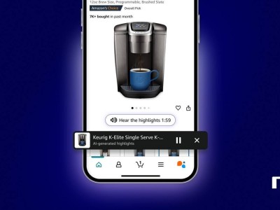 亚马逊新尝试：AI音频摘要，让“购物专家”用声音介绍产品亮点