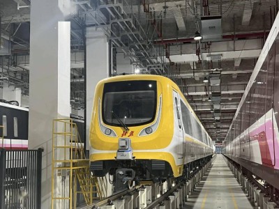 北京地铁19号线智能检测列车“黄医生”顺利完成两次正线动态调试