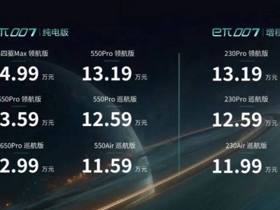 2025款东风奕派eπ007上市，续航升级智能化，11.59万起售值得买吗？