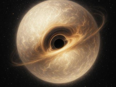 恒星内心，黑洞悄然寄生？