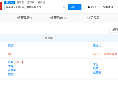 张翰与烧本烧公司已无商业关联  张翰商业版图