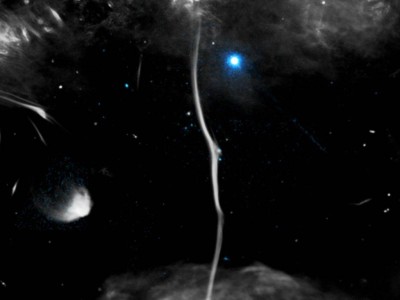 银河“蛇”骨断裂，中子星高速撞击或是真凶？