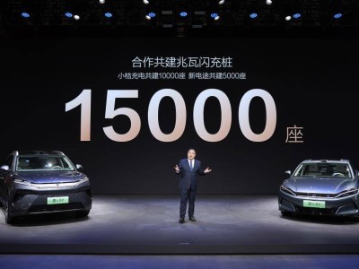 比亚迪携小桔充电、新电途共建1.5万座兆瓦闪充桩，加速充电网络布局
