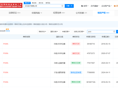 华为Pura系列商标布局全面展开，新品或将来袭？