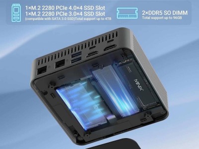 Minix N713迷你电脑来袭：13代酷睿i7加持，内存可扩至96GB