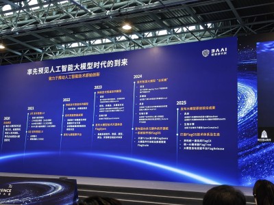 智源研究院发布“悟界”大模型，王仲远：具身智能小组赛正酣